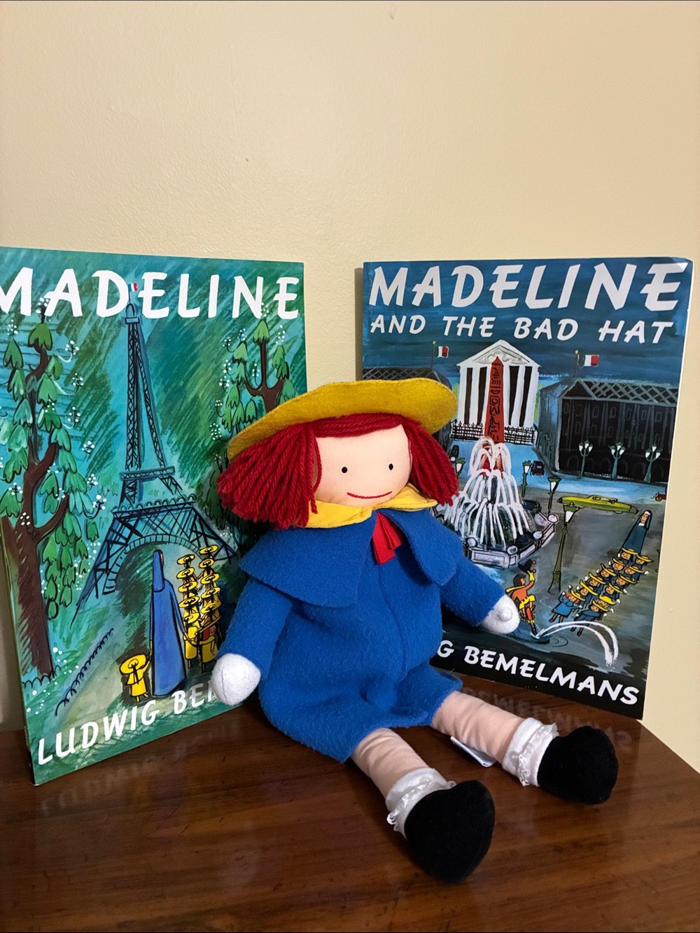 Madeline - 2 MADELEINE BOOKS 14” DOLL